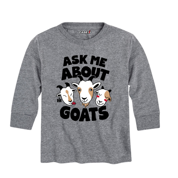 Ask me about Goats Kids Long Sleeve Tee