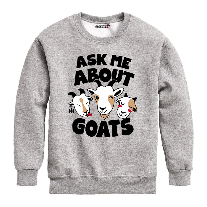 Ask me about Goats Kids Crew Fleece