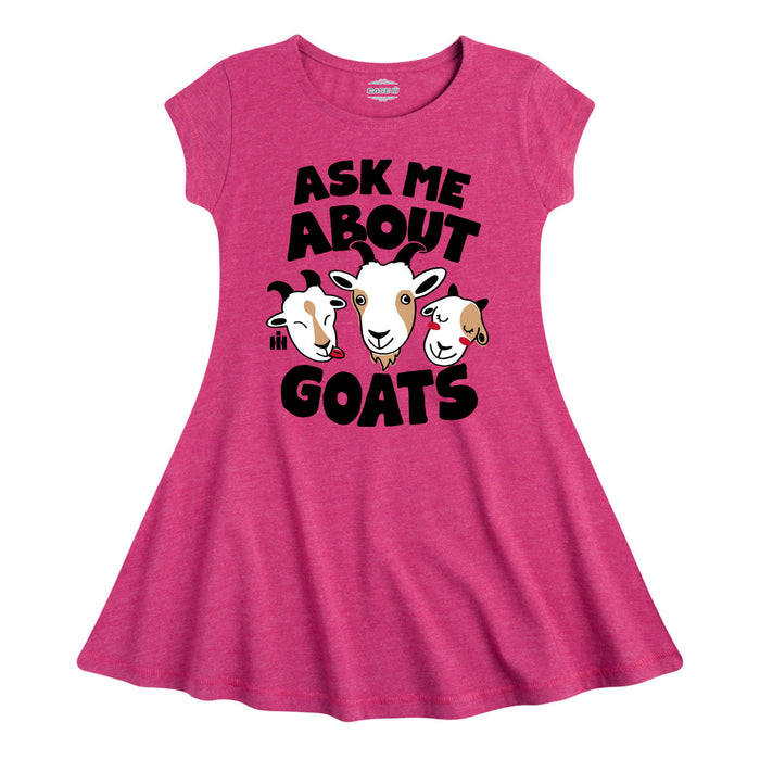 Ask me about Goats Kids Fit and Flare Cap Sleeve Dress
