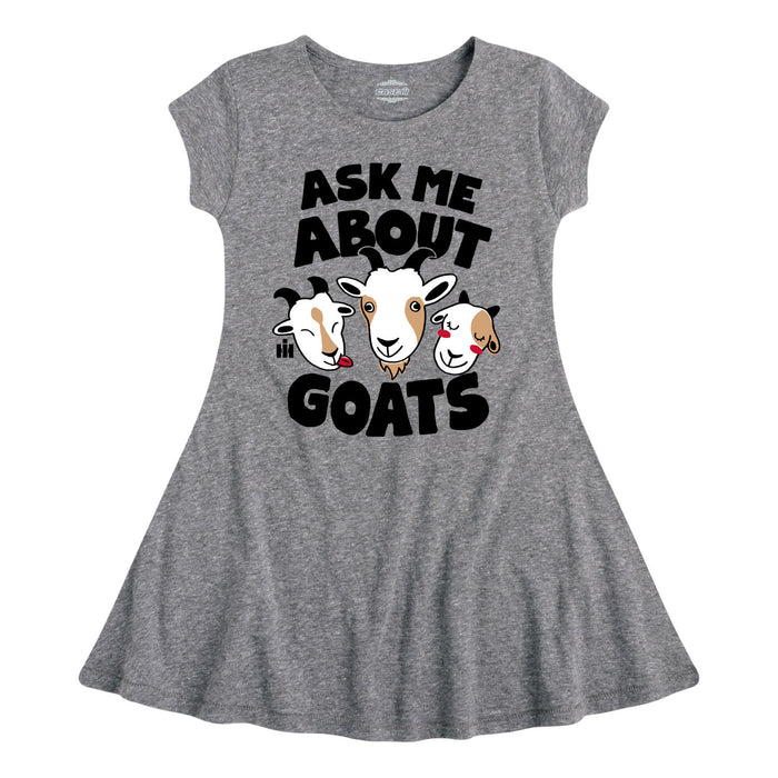 Ask me about Goats Kids Fit and Flare Cap Sleeve Dress