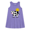 IH Cow Print Kids Aline Dress