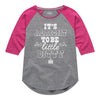 IH Little Bitty Kids Raglan