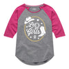 Lets Go Girls Girls Raglan