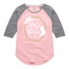 Lets Go Girls Girls Raglan