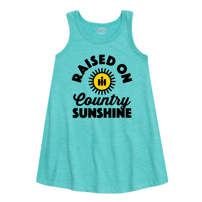 Raised On Country Sunshine Girls Aline Dress