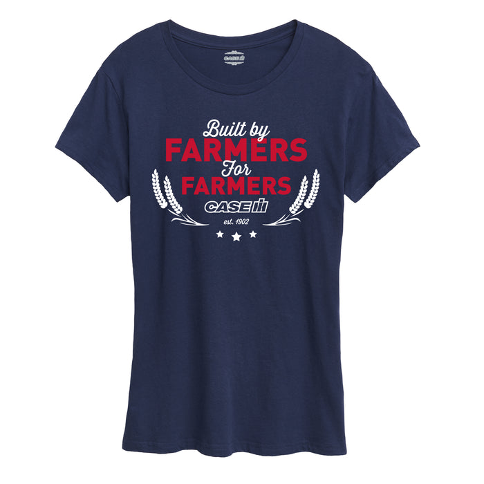 Built by Farmers for Farmers Womens Short Sleeve Classic Fit Tee