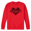 Case IH Sunflower Heart Womens Crew Fleece