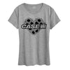 Case IH Sunflower Heart Womens Short Sleeve Classic Fit Tee