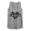 Case IH Sunflower Heart Womens Racerback Tank