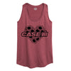 Case IH Sunflower Heart Womens Racerback Tank