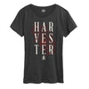 IH Harvester Floral Womens Short Sleeve Classic Fit Tee