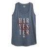 IH Harvester Floral Womens Racerback Tank