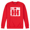 IH Logo Barnwood Womens Crew Fleece