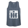 IH Logo Barnwood Womens Racerback Tank