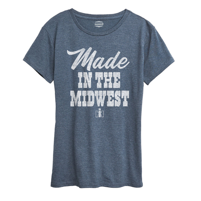 IH Made In The Midwest Womens Short Sleeve Classic Fit Tee