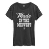 IH Made In The Midwest Womens Short Sleeve Classic Fit Tee