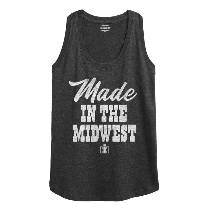 IH Made In The Midwest Womens Racerback Tank