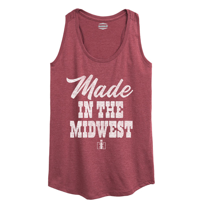 IH Made In The Midwest Womens Racerback Tank