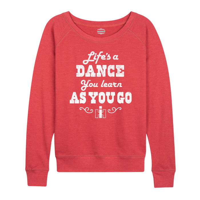 Lifes a Dance Womens French Terry Pullover