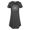 Messy Bun Coffee Run Womens Any Way Dress