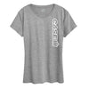 Oversized Case LogoWomens Short Sleeve Classic Fit Tee