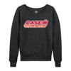 Paisley Case IH Logo Womens French Terry Pullover