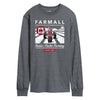 Farmall Easier Faster Farming Mens Long Sleeve Tee