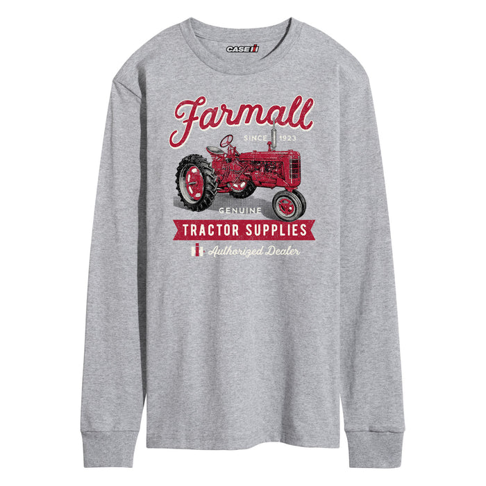 Farmall Genuine Tractor Supplies Mens Long Sleeve Tee