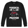 Powerful and Proven Mens Crew Fleece