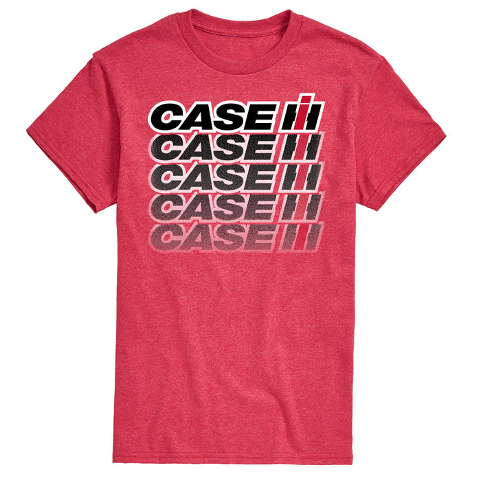 Case IH Logo Repeat Fade Mens Short Sleeve Tee