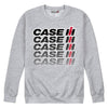 Case IH Logo Repeat Fade Mens Crew Fleece