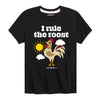 Farmall I Rule The Roost Kids Short Sleeve Tee