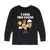 Farmall I Rule The Roost Kids Long Sleeve Tee