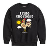 Farmall I Rule The Roost Kids Crew Fleece