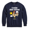 Farmall I Rule The Roost Kids Crew Fleece