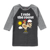 Farmall I Rule The Roost Kids Raglan