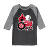 Farmall Tractor and Barn Kids Raglan