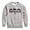 Keep On Rollin Boys Crew Fleece