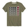 Case IH Logo Repeat Fade Boys Short Sleeve Tee