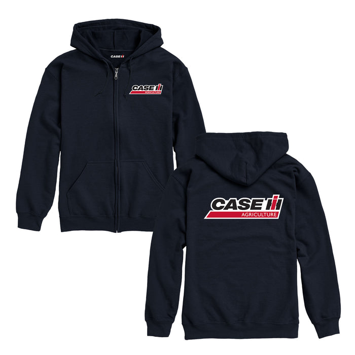 Case IH Crest Mens Zip Hoodie