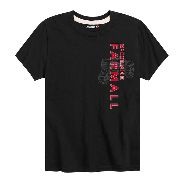 Farmall Logo Boys Short Sleeve Tee