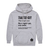 Tractor Guy Definition Adult Hoodie