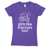 IH Girls Like Tractors Too Girls Short Sleeve Tee