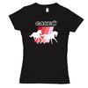 Case IH Horse Stripes Girls Short Sleeve Tee