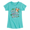 Case IH You Goat Girl Girls Short Sleeve Tee