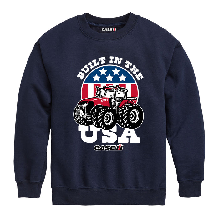 Built in the USA Boys Crew Fleece