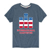IH Logo Americana Boys Short Sleeve Tee