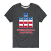 IH Logo Americana Boys Short Sleeve Tee
