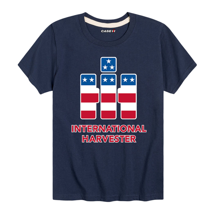 IH Logo Americana Boys Short Sleeve Tee