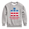 IH Logo Americana Boys Crew Fleece
